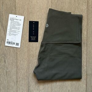 EUC align pant 24" ASIA FIT size xs Army green lululemon